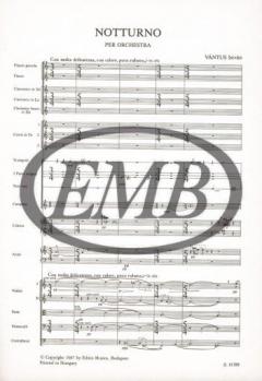 Notturno von Istvan Vantus 