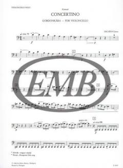 Concertino von János Decsényi 