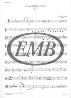 Concerto rustico von Lajos Huszar 