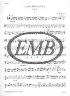 Concerto rustico von Lajos Huszar 