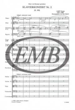 Piano Concerto No. 2 in A major von Franz Liszt 