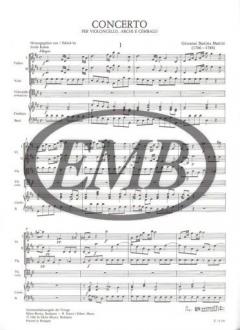 Concerto in Re maggiore von Giovanni Battista Martini 