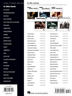 Jazz Piano Solos Series Vol. 5: Cool Jazz 