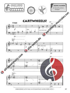 Beanstalk Basics For Piano Technique Book Level 1 von Cheryl Finn 