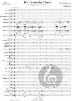 Ich harrete des Herrn von Felix Mendelssohn Bartholdy 