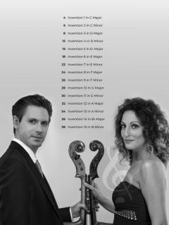Two Part Inventions by J.S. Bach for Cello Duet von Mr. And Mrs. Cello im Alle Noten Shop kaufen