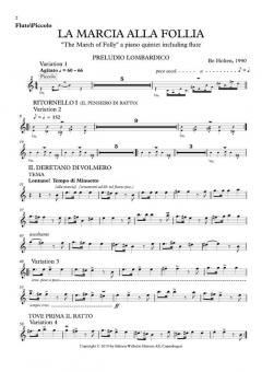 La Marcia alla Follia  von Bo Holten 