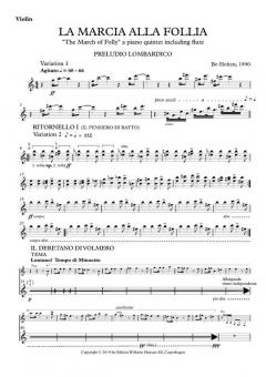 La Marcia alla Follia  von Bo Holten 