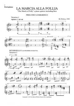 La Marcia alla Follia  von Bo Holten 