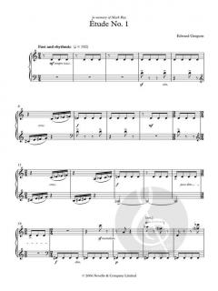 3 Études von Edward Gregson 