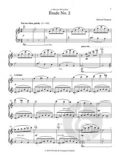 3 Études von Edward Gregson 