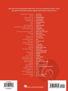 Alternative Rock Sheet Music Collection - 2nd Edition 
