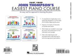 Easiest Piano Course Part 4 Book And CD von John Thompson 