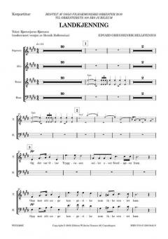 Landkjenning von Edvard Grieg 