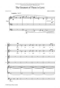 The Greatest of These is Love von Brian Chapple 