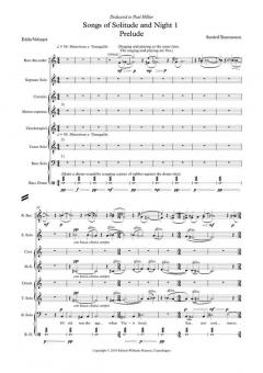 Songs of Solitude and Night von Sunleif Rasmussen 