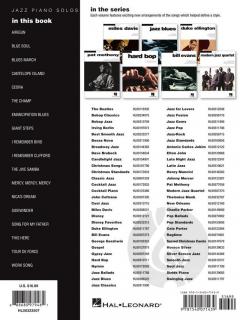 Jazz Piano Solos Series Vol. 6: Hard Bop - 2nd Edition 