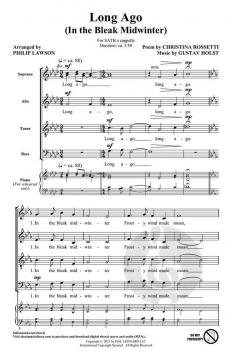 Long Ago von Gustav Holst 