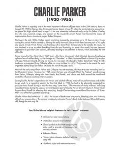 Charlie Parker Omnibook Vol. 2 