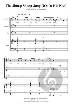 The Shoop Shoop Song von Rudy Clark (Download) 