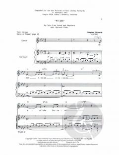 R'Tzei von Stephen Richards (Download) 