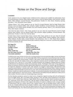 Candide von Leonard Bernstein 