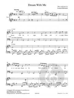 Dream With Me (Leonard Bernstein) 