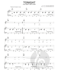 Tonight von Leonard Bernstein 