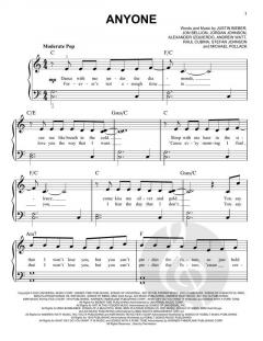 Anyone von Justin Bieber (Download) 