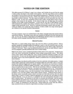 Songs Of Claude Debussy Vol.1 von Claude Debussy 