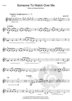 Someone To Watch Over Me von George Gershwin (Download) 