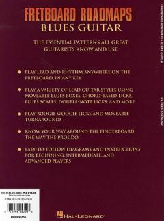Fretboard Roadmaps Blues Guitar von Fred Sokolow 