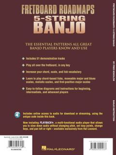 Fretboard Roadmaps 5-string Banjo von Fred Sokolow im Alle Noten Shop kaufen