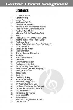 Children's Songs Guitar Chord Songbook 