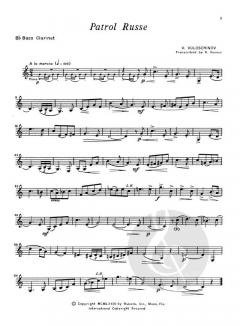 Concert And Contest Collection B Flat Bass Clarinet Solo Part Only von Howard Voxman 