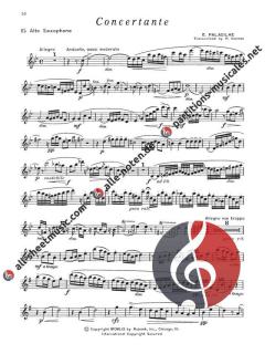 Concert and Contest Collection E Flat Alto Saxophone von Howard Voxman 