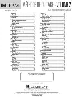 French Hal Leonard Guitar Method Book 2 2nd Edition von Will Schmid 