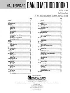 Hal Leonard Banjo Method Book 1 von Mac Robertson im Alle Noten Shop kaufen - 00699500