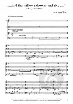'...and the willows drowse and sleep...' von Vivienne Olive 