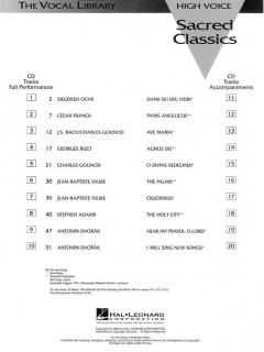 Sacred Classics for High Voice 