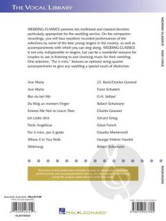 Wedding Classics (High Voice) von Robert Schumann 