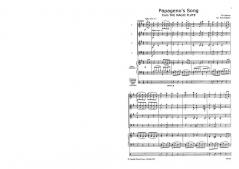 Papageno's Song (Magic Flute) von Wolfgang Amadeus Mozart (Download) 