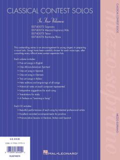 Classical Contest Solos Mezzo Soprano 