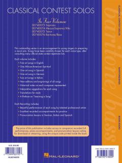 Classical Contest Solos Baritone Bass von Geoffrey O'Hara 