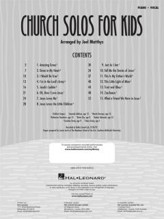 Church Solos for Kids 