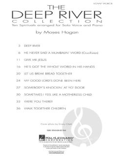 The Deep River Collection Vol. 1 - Low Voice von Moses Hogan 