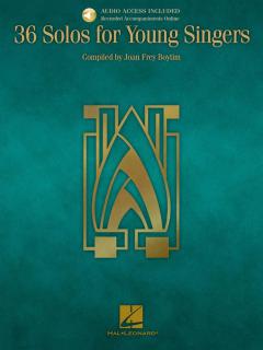 36 Solos For Young Singers Book And CD 