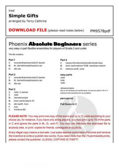 Simple Gifts (Download) 