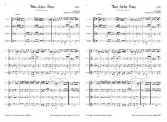 Three Joplin Rags for Four Clarinets von Scott Joplin (Download) 