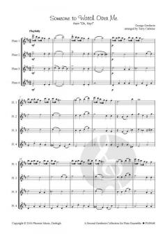 A Second Gershwin Collection for Flute Ensemble von George Gershwin (Download) 